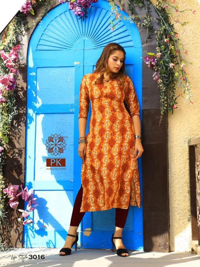 Aradhna Lifestyle 3 Heavy Rayon Casual Wear Kurti Collection